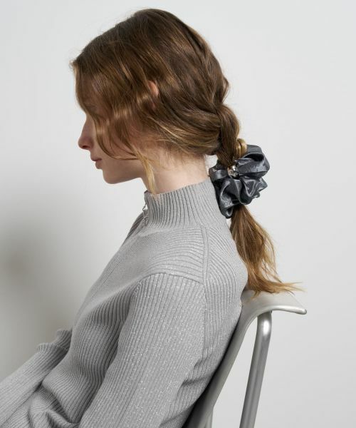 LANVIN en Bleu / ランバン オン ブルー その他小物 | メタルリングサテンシュシュ | 詳細1