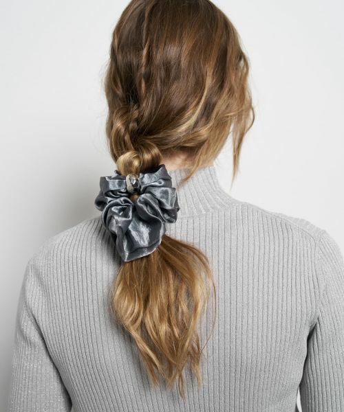 LANVIN en Bleu / ランバン オン ブルー その他小物 | メタルリングサテンシュシュ | 詳細2