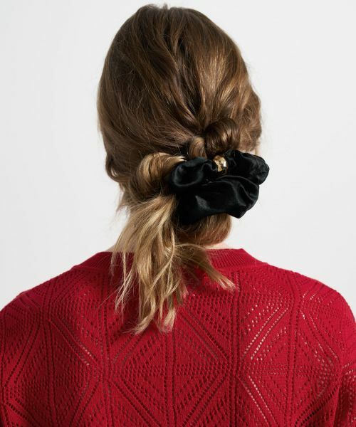 LANVIN en Bleu / ランバン オン ブルー その他小物 | メタルリングサテンシュシュ | 詳細4