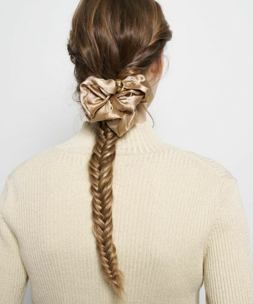 LANVIN en Bleu / ランバン オン ブルー その他小物 | メタルリングサテンシュシュ | 詳細5