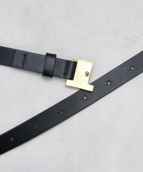 LANVIN en Bleu / ランバン オン ブルー その他小物 | JLメタルバックルレザーベルト | 詳細1