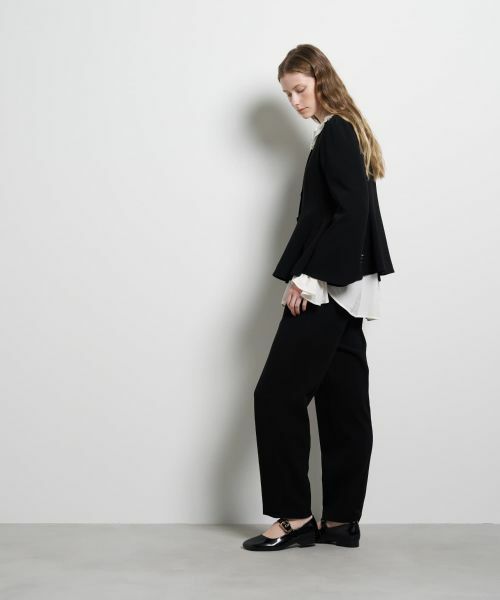 LANVIN en Bleu / ランバン オン ブルー テーラードジャケット | トリアセテートペプラムジャケット | 詳細12