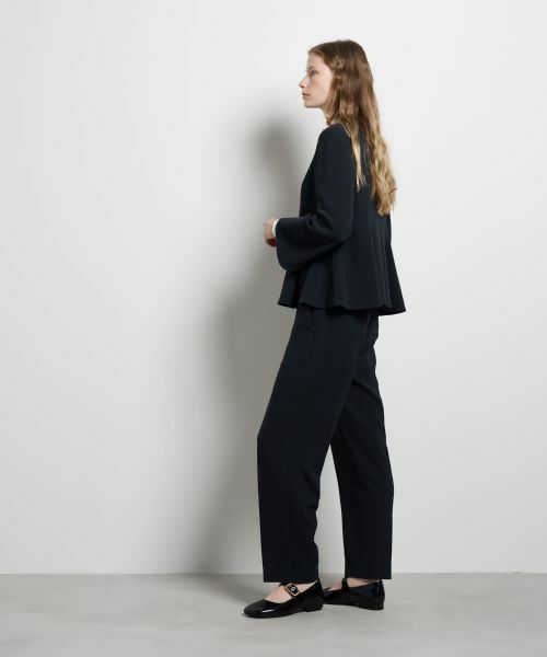 LANVIN en Bleu / ランバン オン ブルー テーラードジャケット | トリアセテートペプラムジャケット | 詳細2