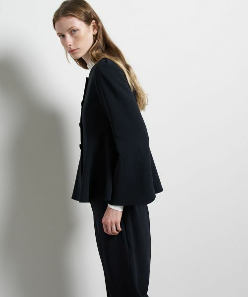 LANVIN en Bleu / ランバン オン ブルー テーラードジャケット | トリアセテートペプラムジャケット | 詳細5