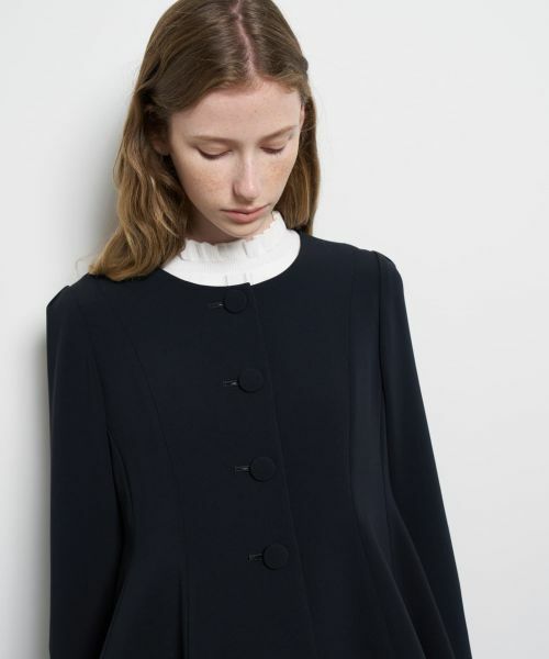 LANVIN en Bleu / ランバン オン ブルー テーラードジャケット | トリアセテートペプラムジャケット | 詳細7