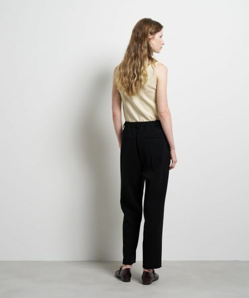 LANVIN en Bleu / ランバン オン ブルー その他パンツ | トリアセテートテーパードパンツ | 詳細11