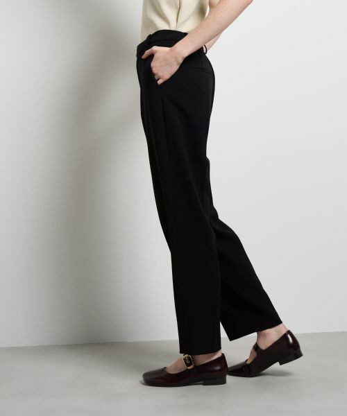 LANVIN en Bleu / ランバン オン ブルー その他パンツ | トリアセテートテーパードパンツ | 詳細13