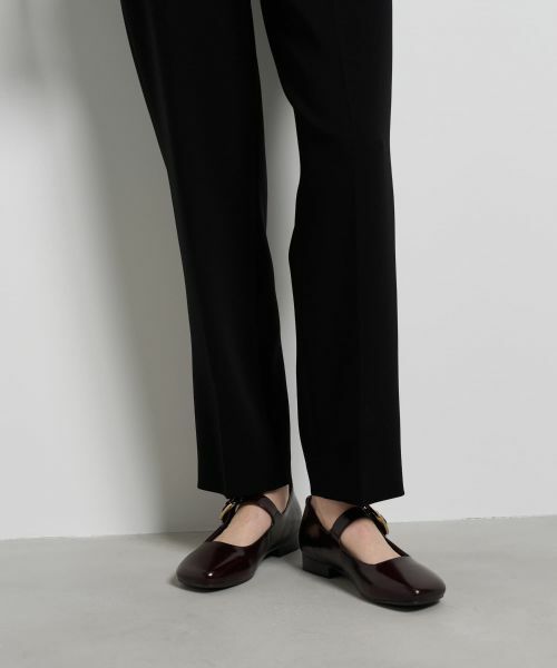 LANVIN en Bleu / ランバン オン ブルー その他パンツ | トリアセテートテーパードパンツ | 詳細16