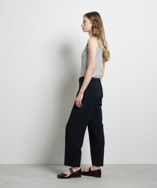 LANVIN en Bleu / ランバン オン ブルー その他パンツ | トリアセテートテーパードパンツ | 詳細2