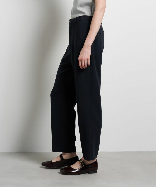 LANVIN en Bleu / ランバン オン ブルー その他パンツ | トリアセテートテーパードパンツ | 詳細5