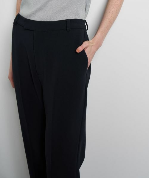 LANVIN en Bleu / ランバン オン ブルー その他パンツ | トリアセテートテーパードパンツ | 詳細7