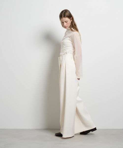 LANVIN en Bleu / ランバン オン ブルー その他パンツ | トリアセダンボールワイドパンツ | 詳細2