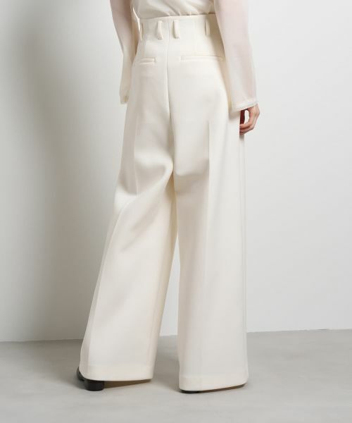 LANVIN en Bleu / ランバン オン ブルー その他パンツ | トリアセダンボールワイドパンツ | 詳細6