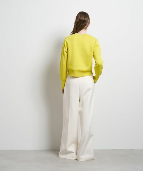 LANVIN en Bleu / ランバン オン ブルー ニット・セーター | ダブルフェイスVネックニット | 詳細3