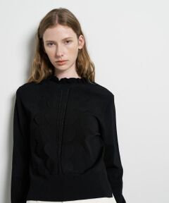 LANVIN en Bleu / ランバン オン ブルー ニット・セーター | スカラフリルニット