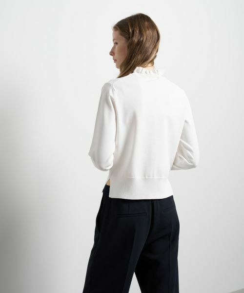 LANVIN en Bleu / ランバン オン ブルー ニット・セーター | スカラフリルニット | 詳細12