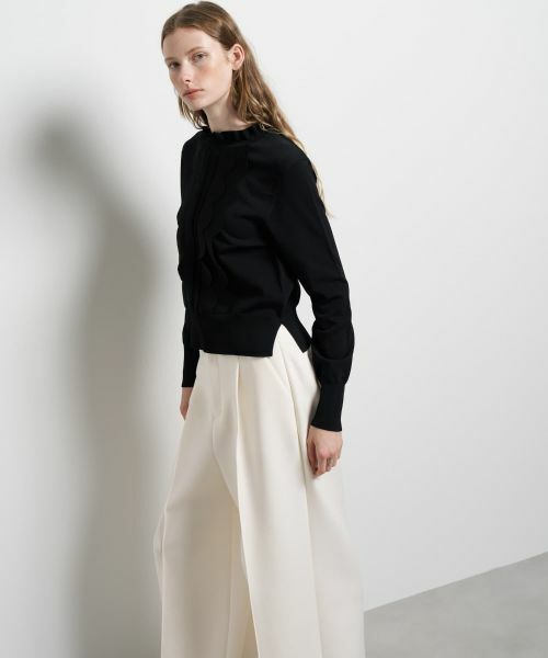 LANVIN en Bleu / ランバン オン ブルー ニット・セーター | スカラフリルニット | 詳細19