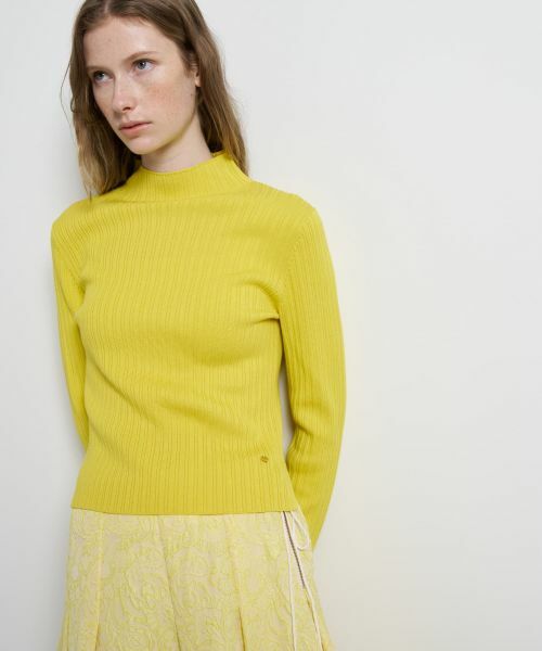 LANVIN en Bleu / ランバン オン ブルー ニット・セーター | ランダムリブハイネックニット | 詳細12