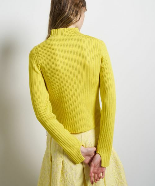 LANVIN en Bleu / ランバン オン ブルー ニット・セーター | ランダムリブハイネックニット | 詳細14