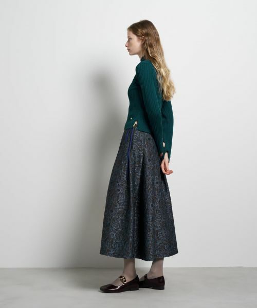 LANVIN en Bleu / ランバン オン ブルー ニット・セーター | ランダムリブハイネックニット | 詳細2