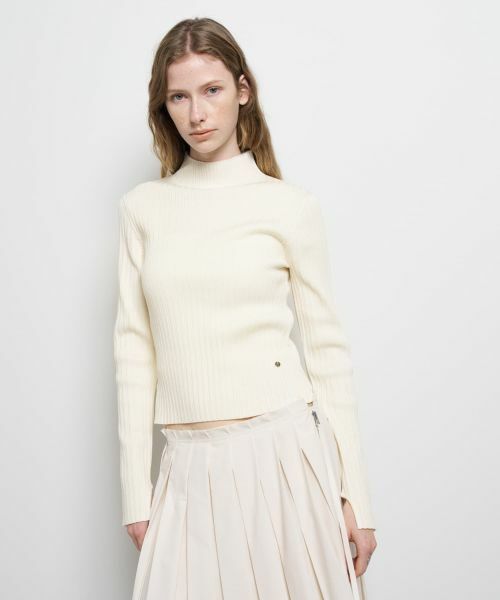 LANVIN en Bleu / ランバン オン ブルー ニット・セーター | ランダムリブハイネックニット | 詳細20