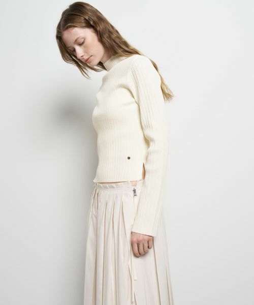 LANVIN en Bleu / ランバン オン ブルー ニット・セーター | ランダムリブハイネックニット | 詳細21