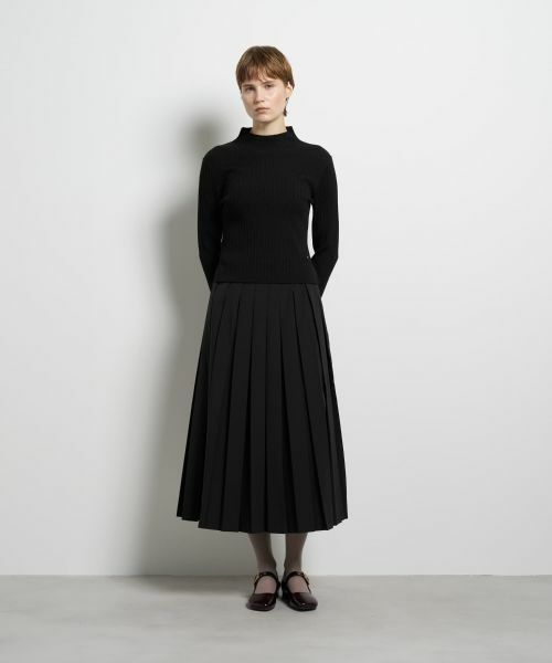 LANVIN en Bleu / ランバン オン ブルー ニット・セーター | ランダムリブハイネックニット | 詳細25