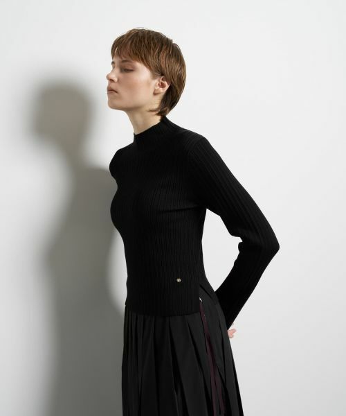 LANVIN en Bleu / ランバン オン ブルー ニット・セーター | ランダムリブハイネックニット | 詳細29