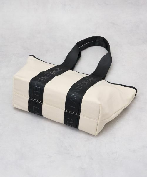 LANVIN en Bleu / ランバン オン ブルー その他小物 | ロゴテープワイドトートバッグ | 詳細3