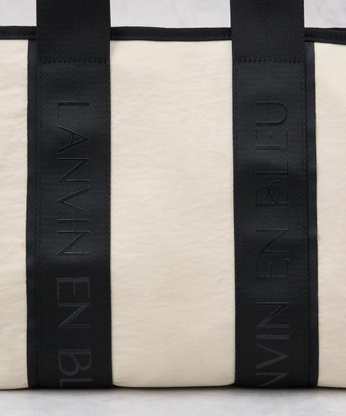 LANVIN en Bleu / ランバン オン ブルー その他小物 | ロゴテープワイドトートバッグ | 詳細5