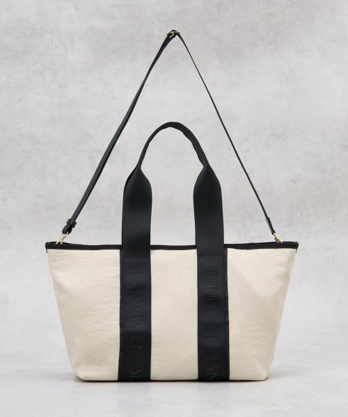 LANVIN en Bleu / ランバン オン ブルー その他小物 | ロゴテープワイドトートバッグ | 詳細6