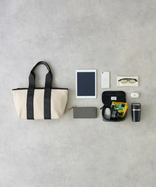 LANVIN en Bleu / ランバン オン ブルー その他小物 | ロゴテープワイドトートバッグ | 詳細7