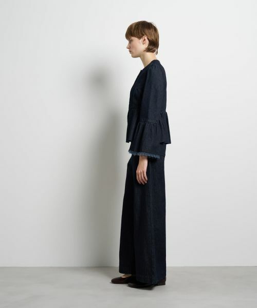 LANVIN en Bleu / ランバン オン ブルー テーラードジャケット | デニムペプラムジャケット | 詳細2