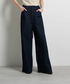 LANVIN en Bleu / ランバン オン ブルー その他パンツ | デニムワイドパンツ