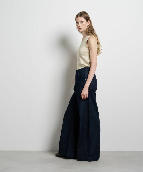 LANVIN en Bleu / ランバン オン ブルー その他パンツ | デニムワイドパンツ | 詳細11