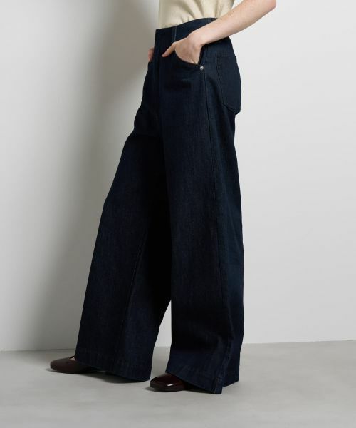 LANVIN en Bleu / ランバン オン ブルー その他パンツ | デニムワイドパンツ | 詳細14