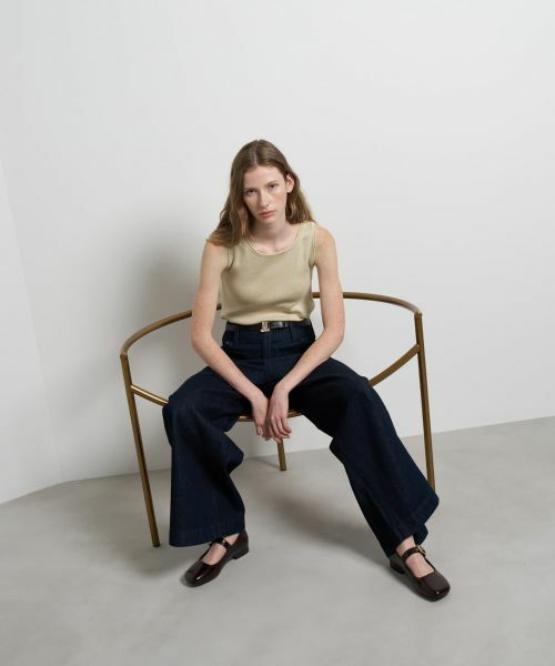 LANVIN en Bleu / ランバン オン ブルー その他パンツ | デニムワイドパンツ | 詳細19