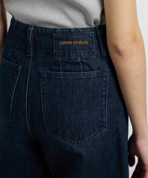 LANVIN en Bleu / ランバン オン ブルー その他パンツ | デニムワイドパンツ | 詳細8