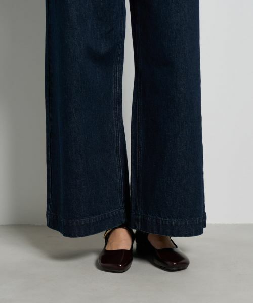 LANVIN en Bleu / ランバン オン ブルー その他パンツ | デニムワイドパンツ | 詳細9