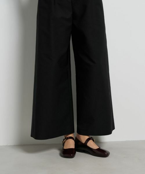 LANVIN en Bleu / ランバン オン ブルー その他パンツ | コットンギャバワイドパンツ | 詳細16