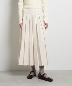 LANVIN en Bleu / ランバン オン ブルー ロング・マキシ丈スカート | タイプライタープリーツスカート