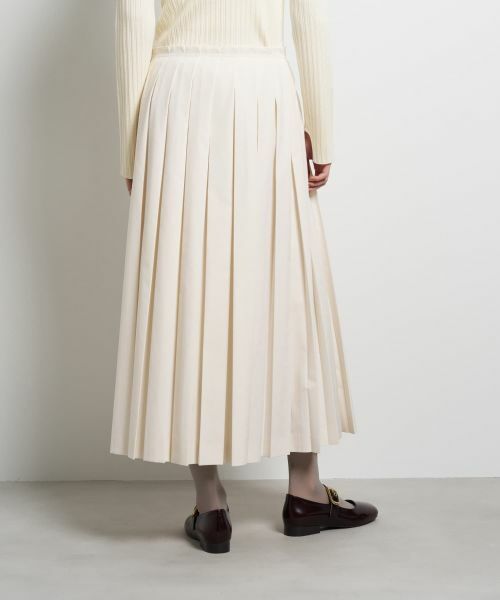 LANVIN en Bleu / ランバン オン ブルー ロング・マキシ丈スカート | タイプライタープリーツスカート | 詳細14