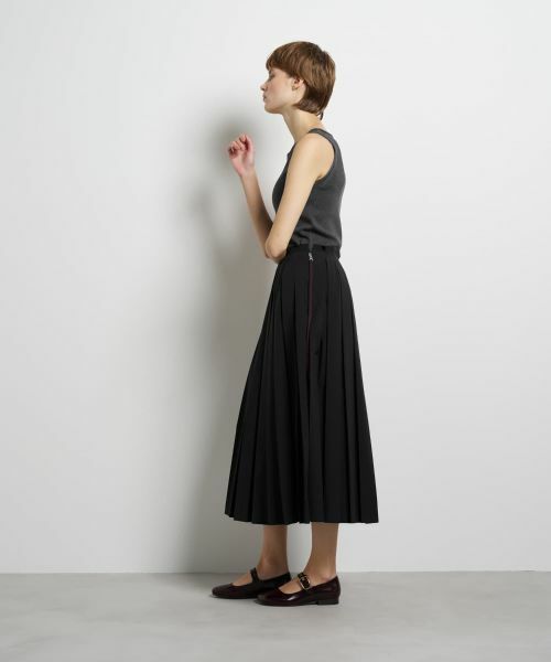 LANVIN en Bleu / ランバン オン ブルー ロング・マキシ丈スカート | タイプライタープリーツスカート | 詳細18