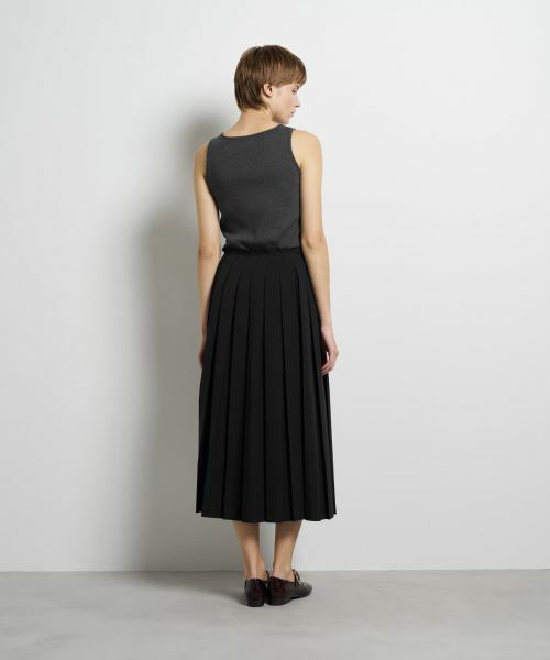 LANVIN en Bleu / ランバン オン ブルー ロング・マキシ丈スカート | タイプライタープリーツスカート | 詳細19