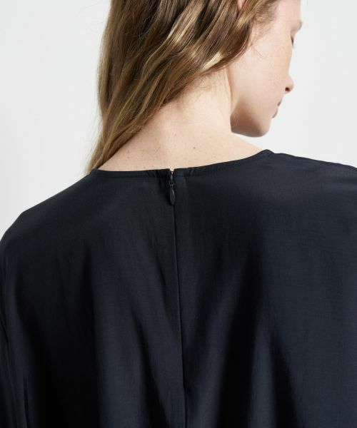 LANVIN en Bleu / ランバン オン ブルー シャツ・ブラウス | トリアセローンフレアブラウス | 詳細8