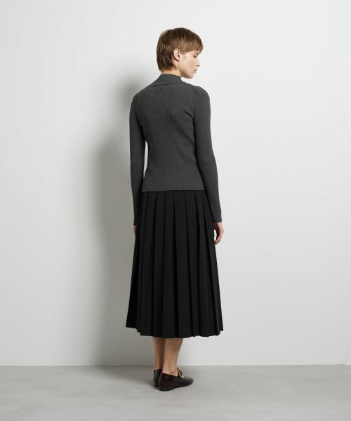 LANVIN en Bleu / ランバン オン ブルー カーディガン・ボレロ | ラメジップアップリブニット | 詳細11