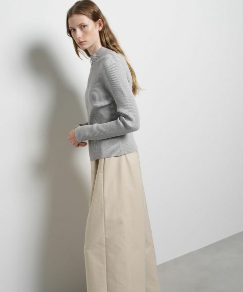 LANVIN en Bleu / ランバン オン ブルー カーディガン・ボレロ | ラメジップアップリブニット | 詳細5