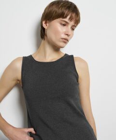 LANVIN en Bleu / ランバン オン ブルー ニット・セーター | ラメノースリーブニット