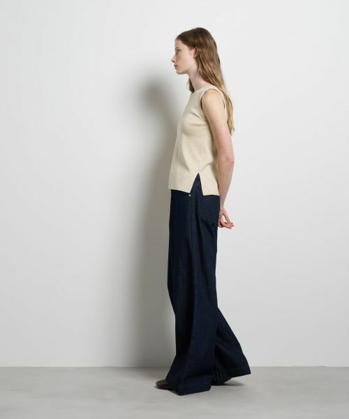 LANVIN en Bleu / ランバン オン ブルー ニット・セーター | ラメノースリーブニット | 詳細2