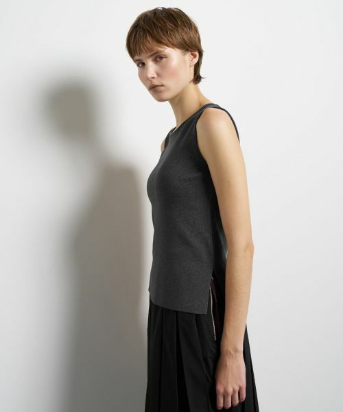 LANVIN en Bleu / ランバン オン ブルー ニット・セーター | ラメノースリーブニット | 詳細21